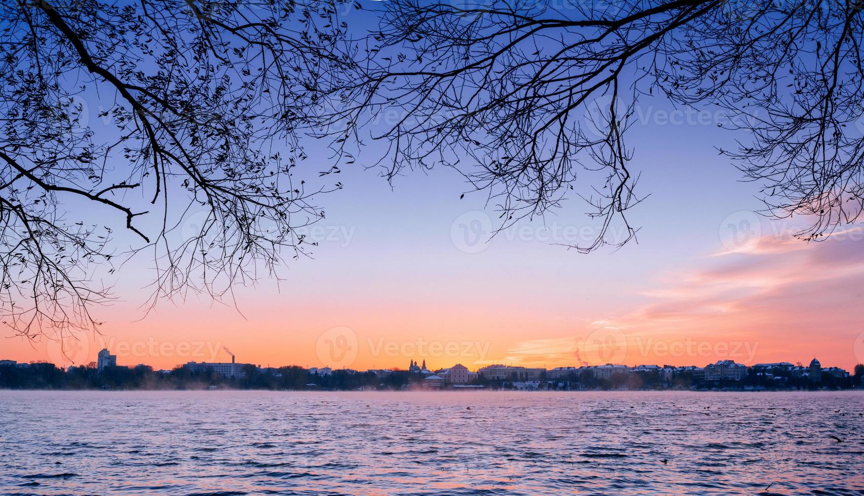 sunset by the sea photo