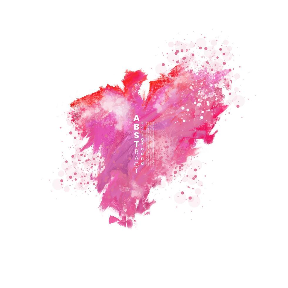 Abstract watercolor textured background. Design for your date, postcard, banner, logo. vector