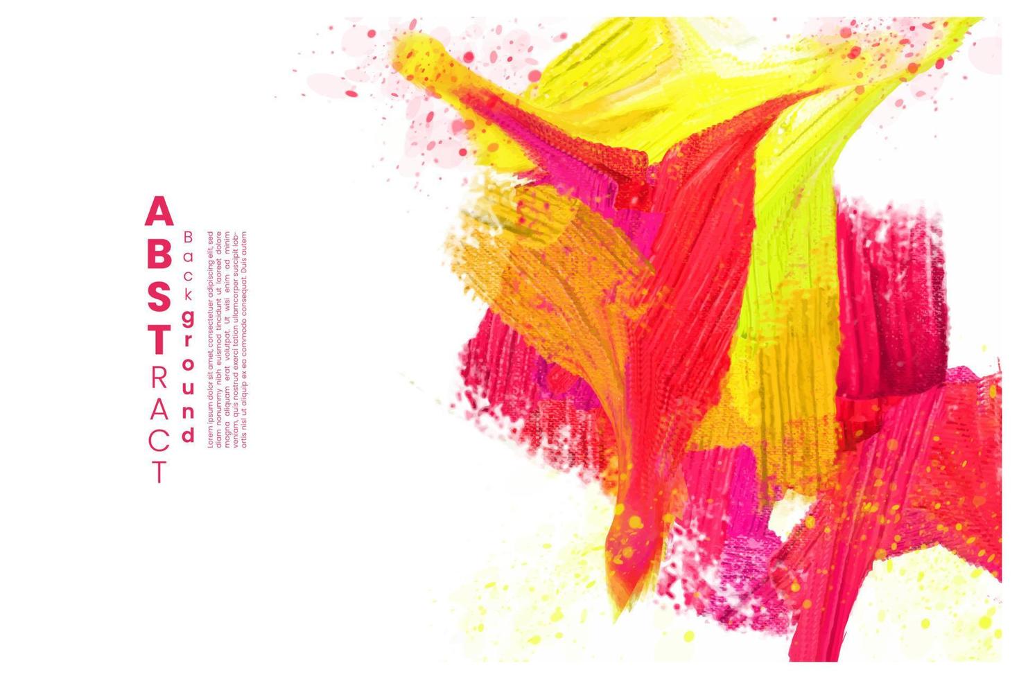 Abstract watercolor textured background. Design for your date, postcard, banner, logo. vector