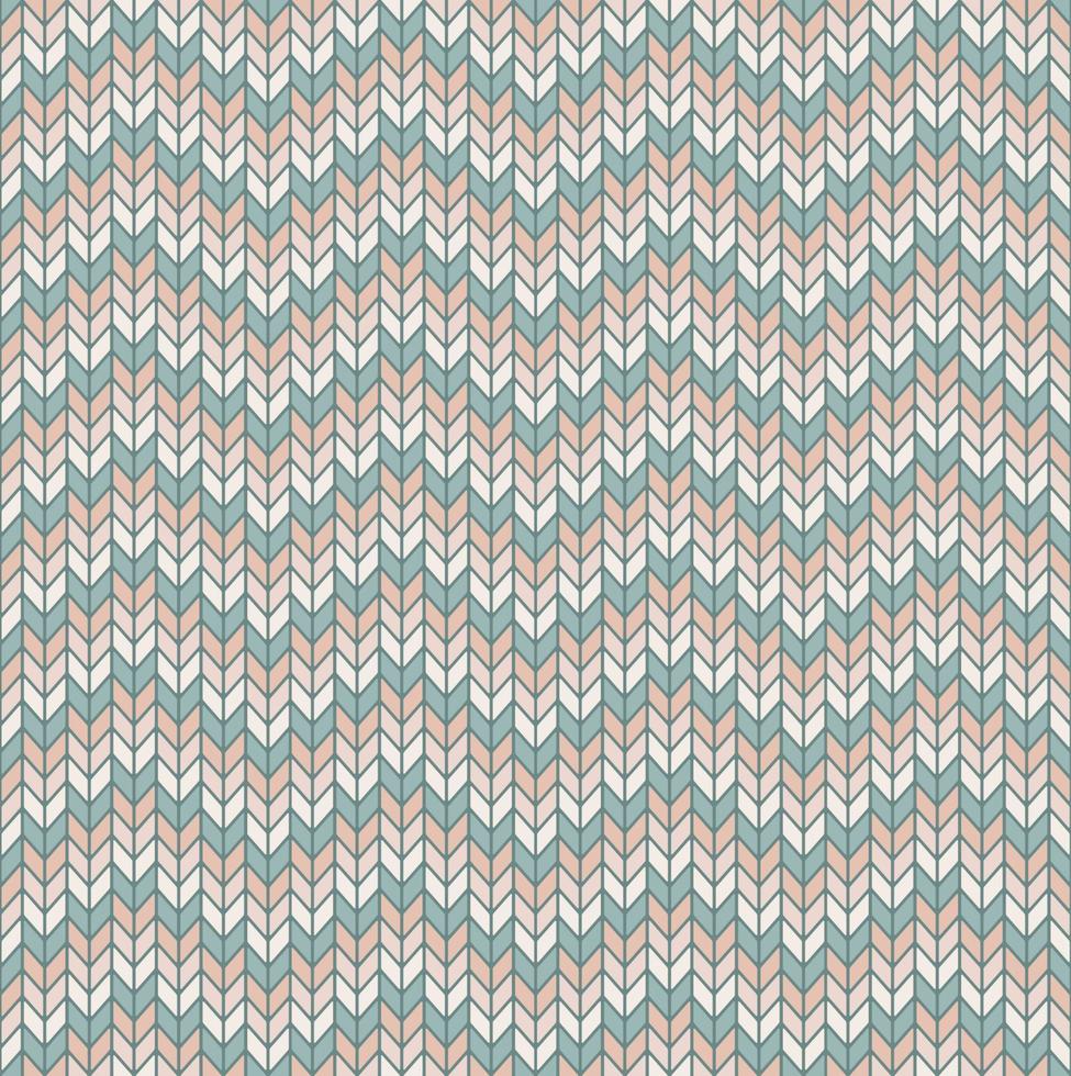 Small knit herringbone in chevron zig zag seamless pattern background. Morocco ethnic tribal modern color design. Use for fabric, textile, interior decoration elements, upholstery. vector