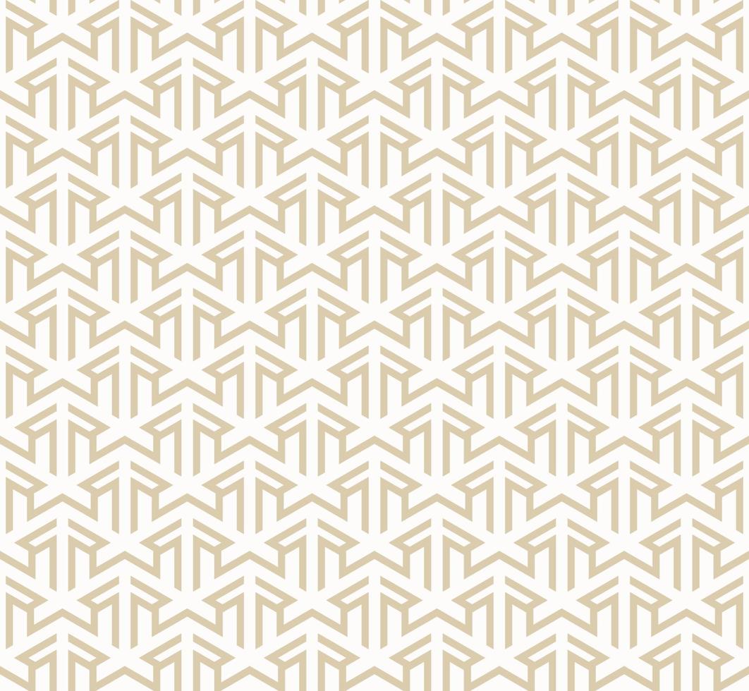 Geometric small chevron arrow shape seamless pattern yellow gold color background. Use for fabric, textile, interior decoration elements. vector