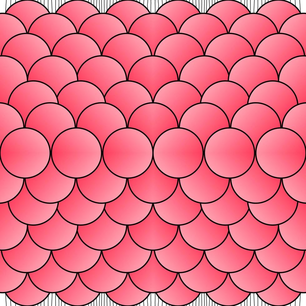 pink fish scale geometric background pattern vector