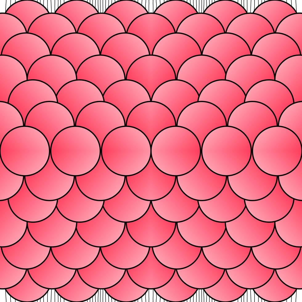 pink fish scale geometric background pattern vector