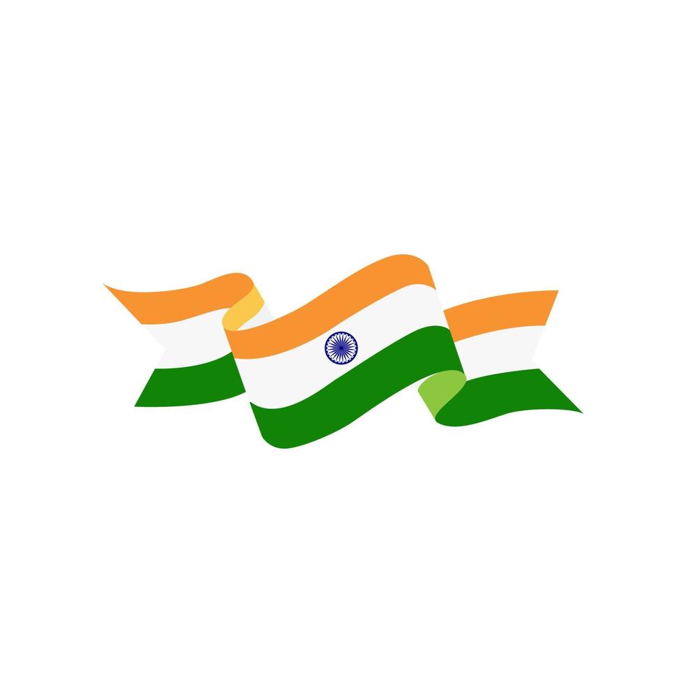 national flag indian background vector illustration logo design