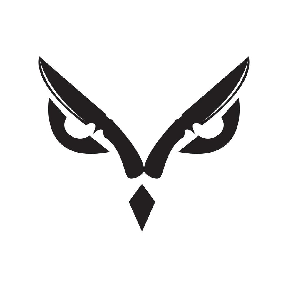 OWL  NIGHT BIRD  MODERN  LOGO  VECTOR  SYMBOLS  ICON  ILLUSTRATION  MINIMALIS  DESIGN