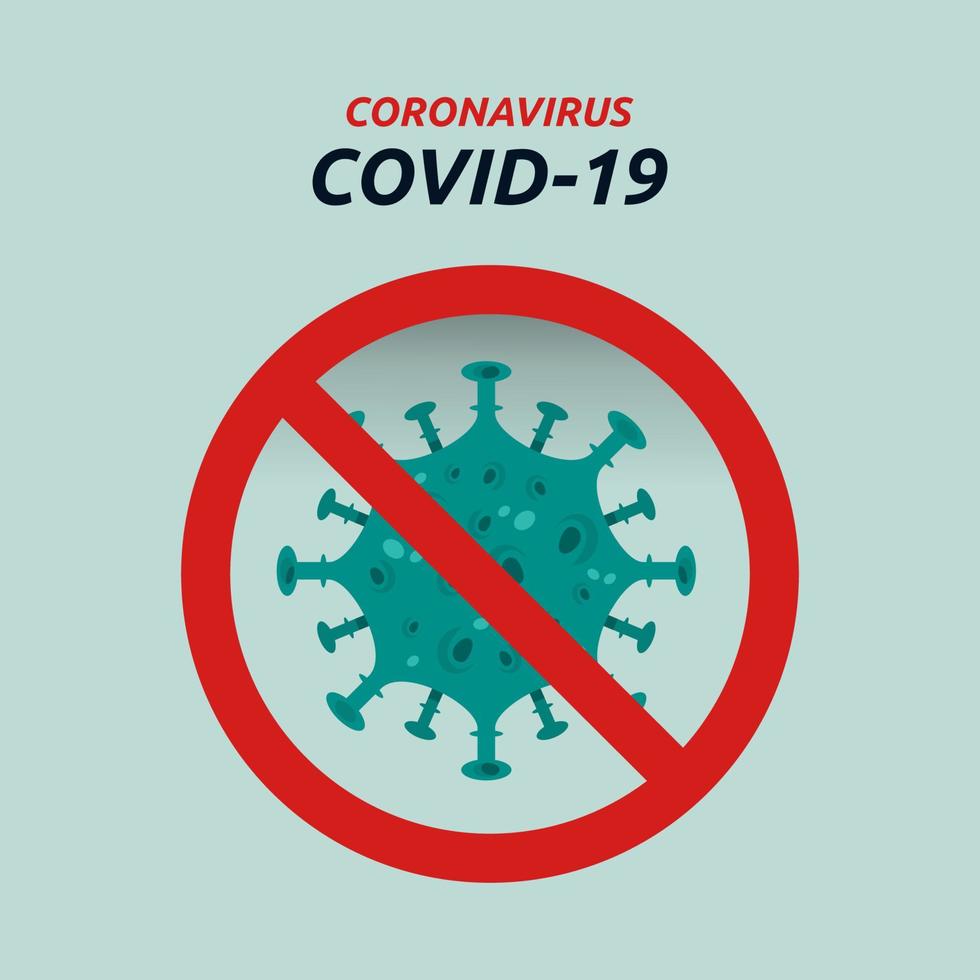 Antiviral antibacterial coronavirus formula vector icons. Coronavirus 2019 nCov, Covid 19 NCP virus stop signs