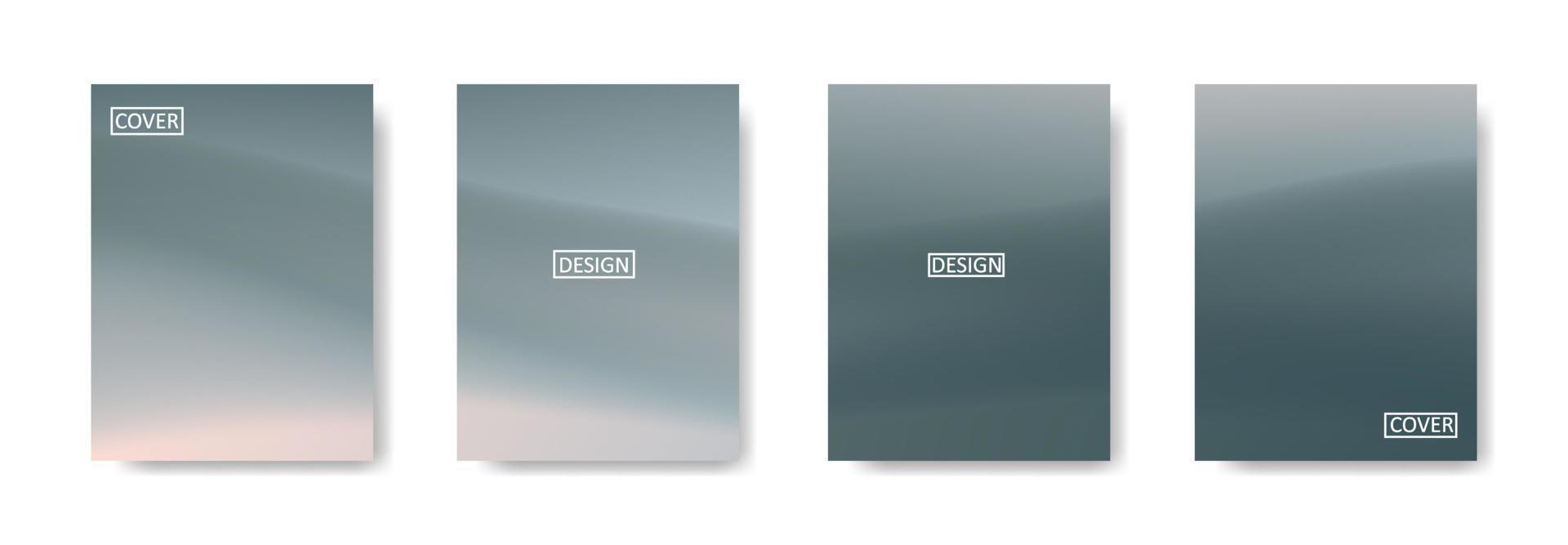 Set of abstract background with beautiful gradation color, colorful background for poster flyer banner backdrop.vertical banner.cool fluid background vector illustration