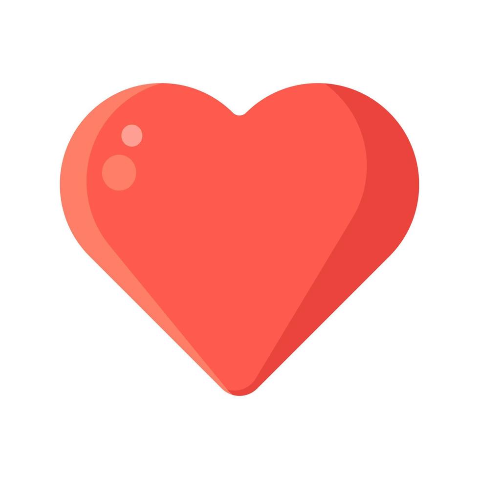 vector de logotipo de símbolo de signo de icono de corazón