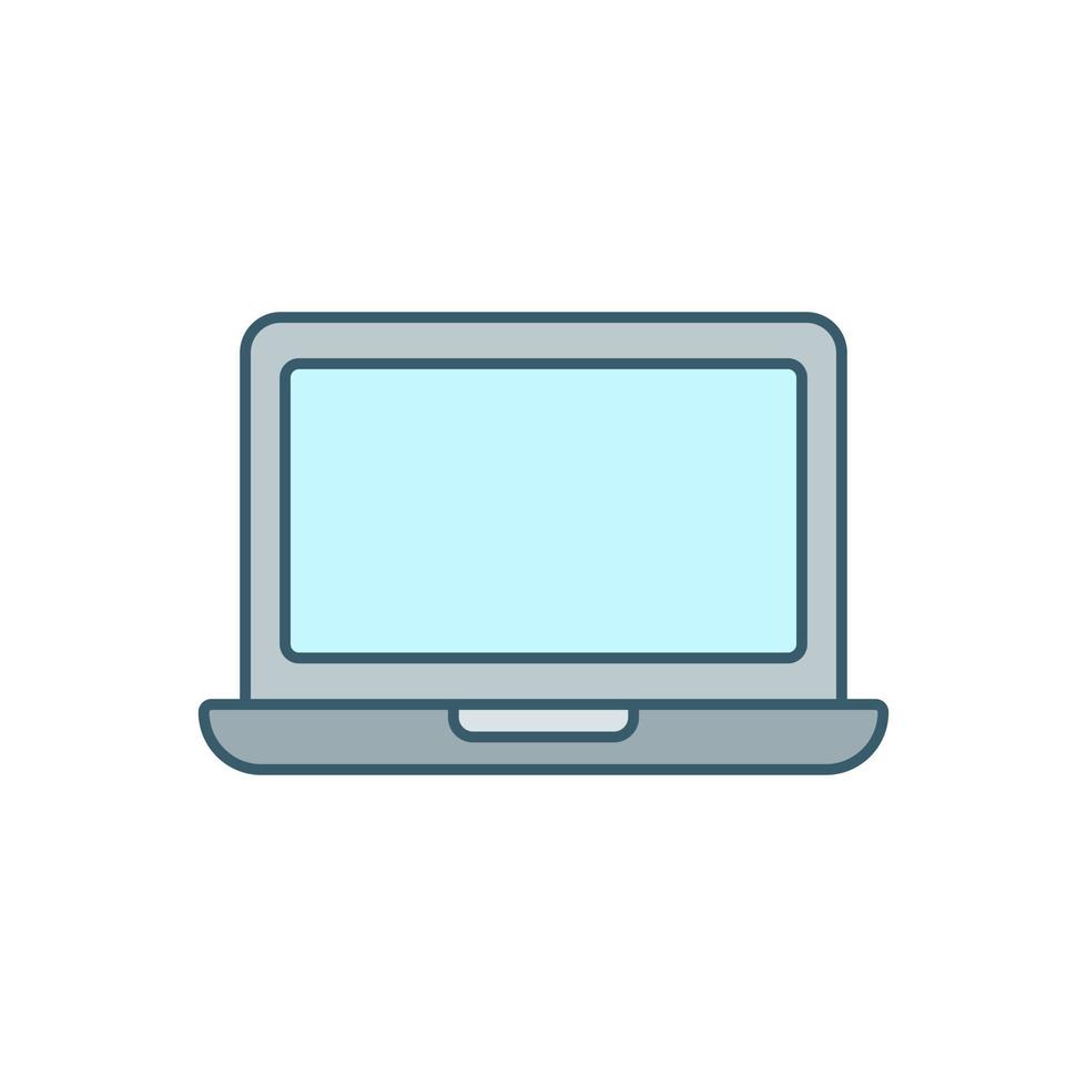 Laptop premium icon sign symbol vector