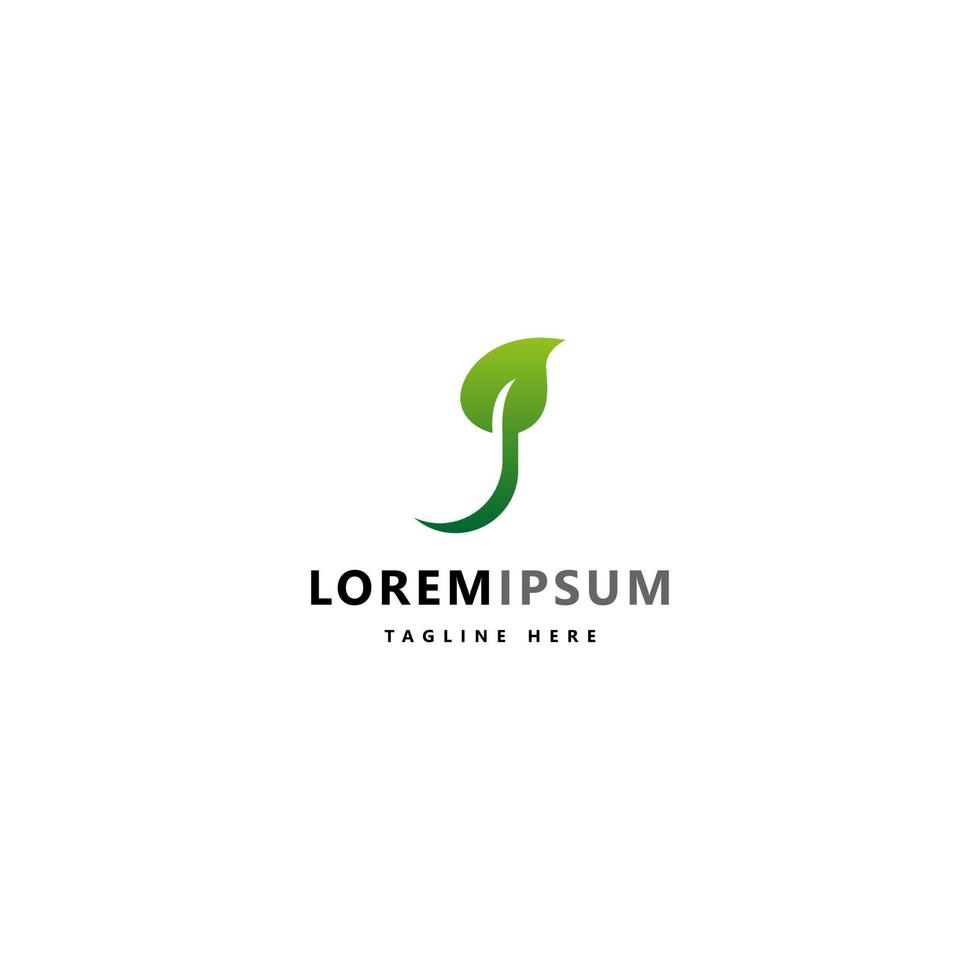Abstract leaf logo vector illustration