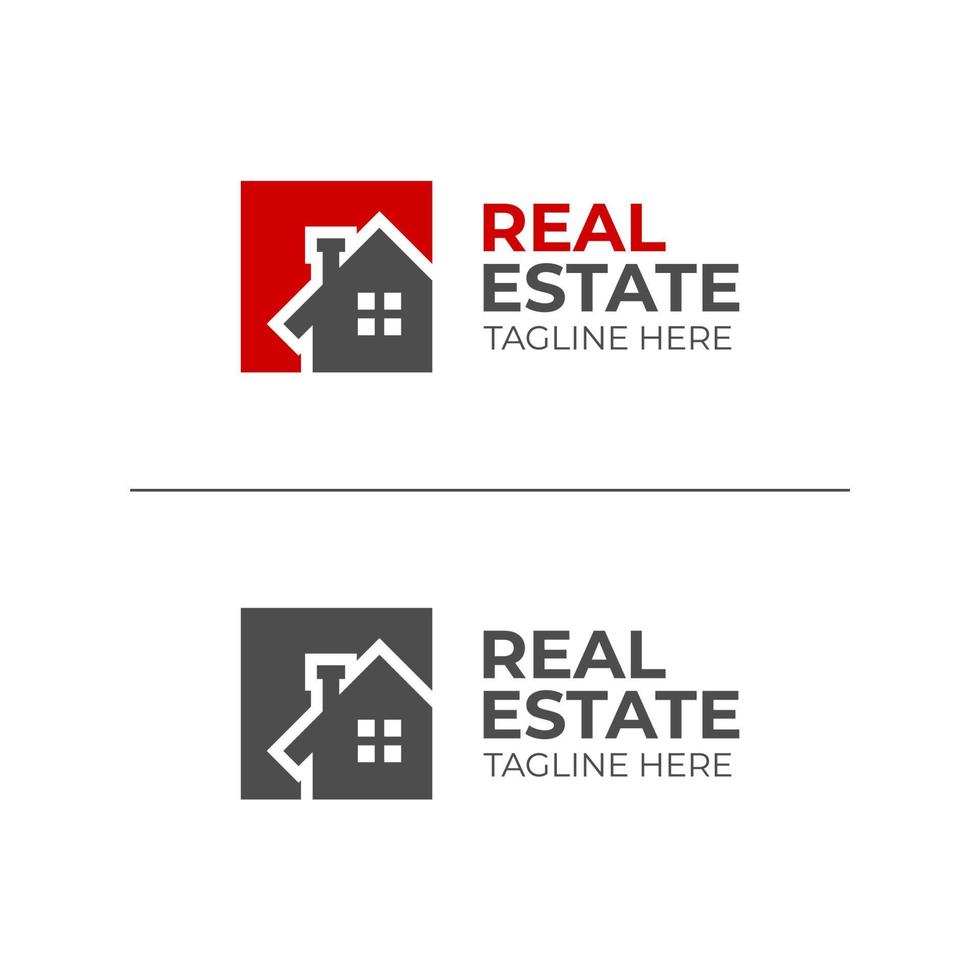 real estate home logo icon vector template