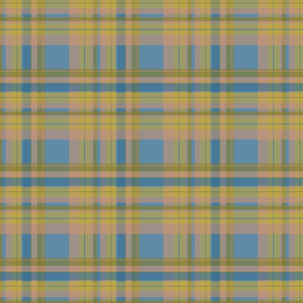 Tartan plaid pattern background. Fabric texture. Vector. vector