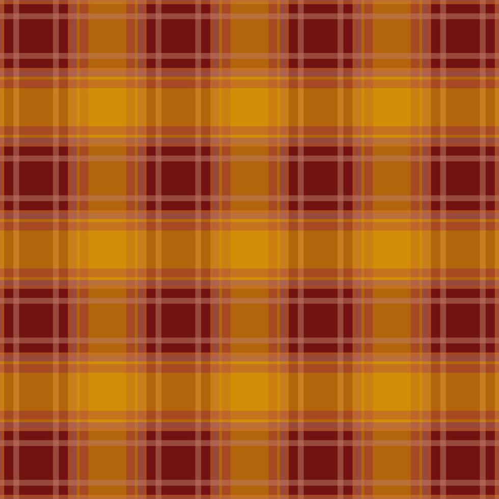 Tartan plaid pattern background. Fabric texture. Vector. vector