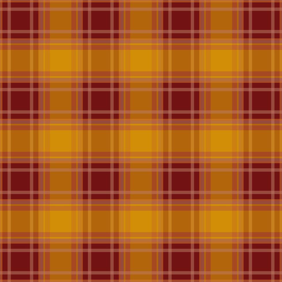 Tartan plaid pattern background. Fabric texture. Vector. vector