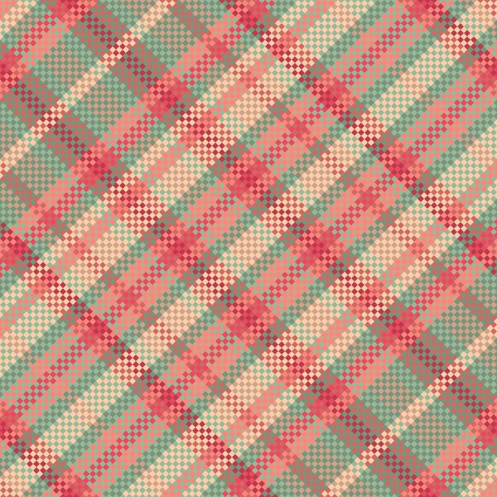 Christmas checkered pattern background. vector