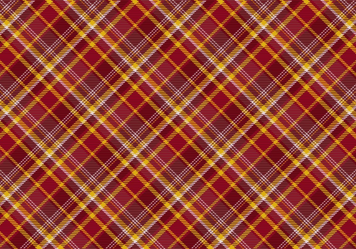 Tartan plaid pattern background. Fabric texture. Vector. vector