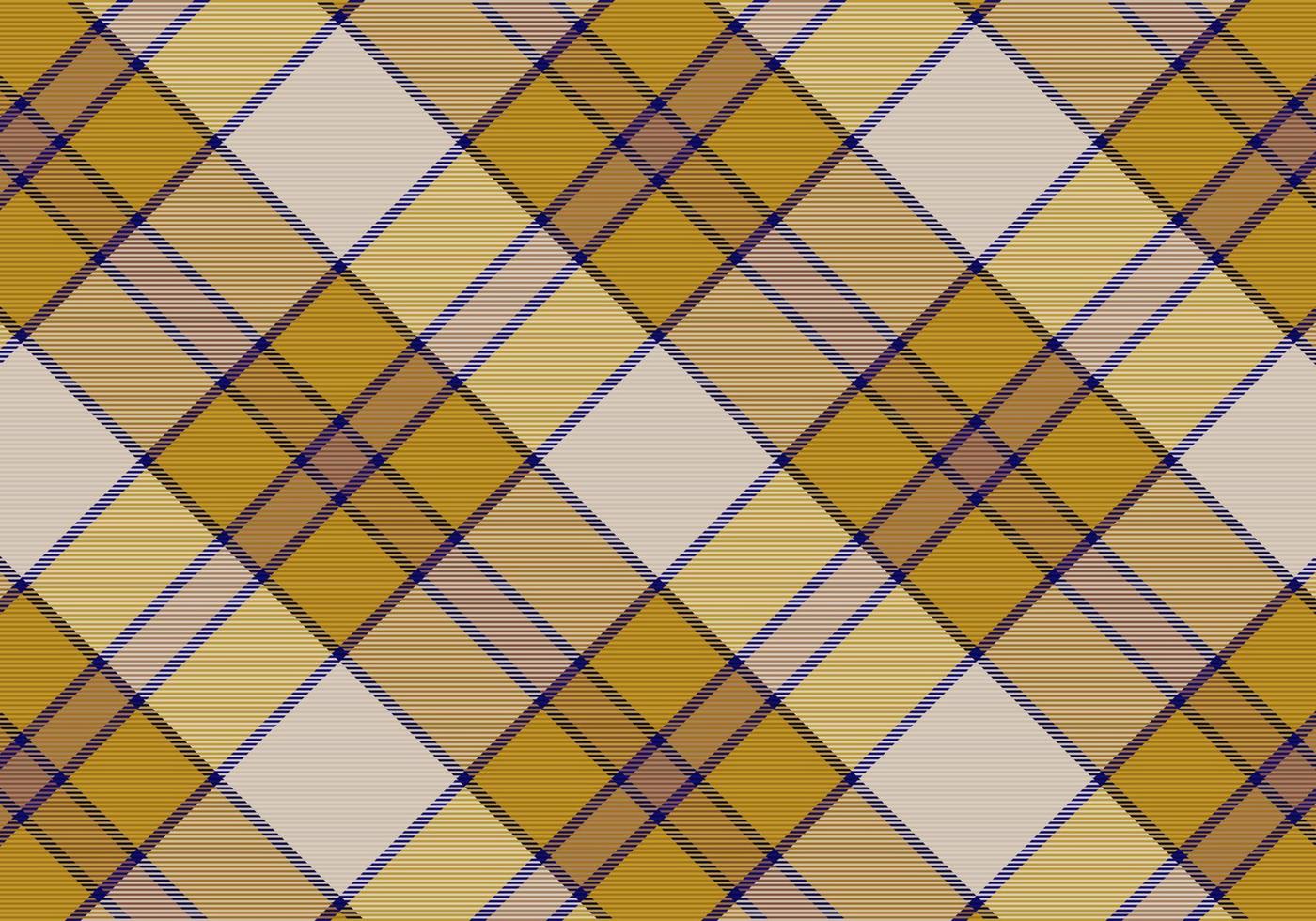 Tartan plaid pattern background. Fabric texture. Vector. vector