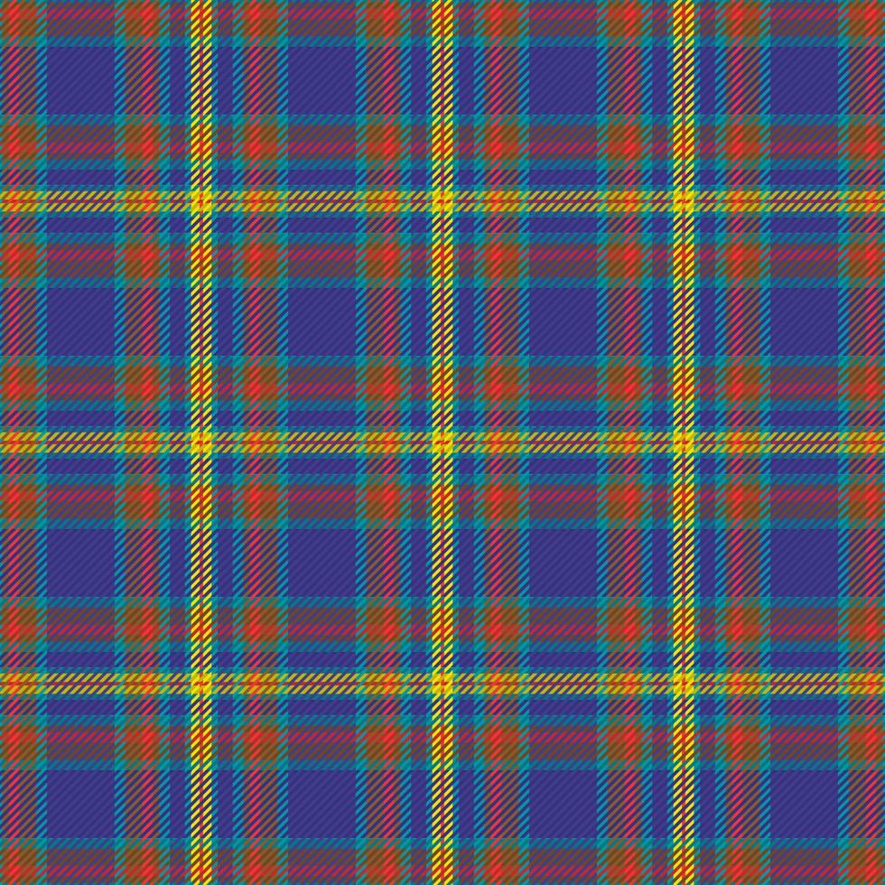 Tartan plaid pattern background. Textile texture. Vector. vector