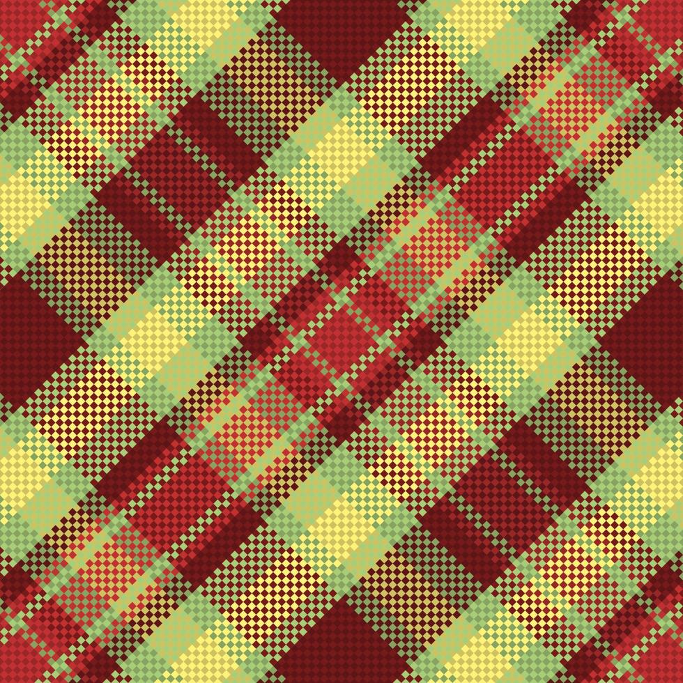 Christmas checkered pattern background. vector