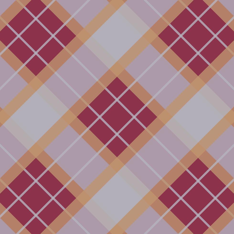 Tartan plaid pattern background. Fabric texture. Vector. vector