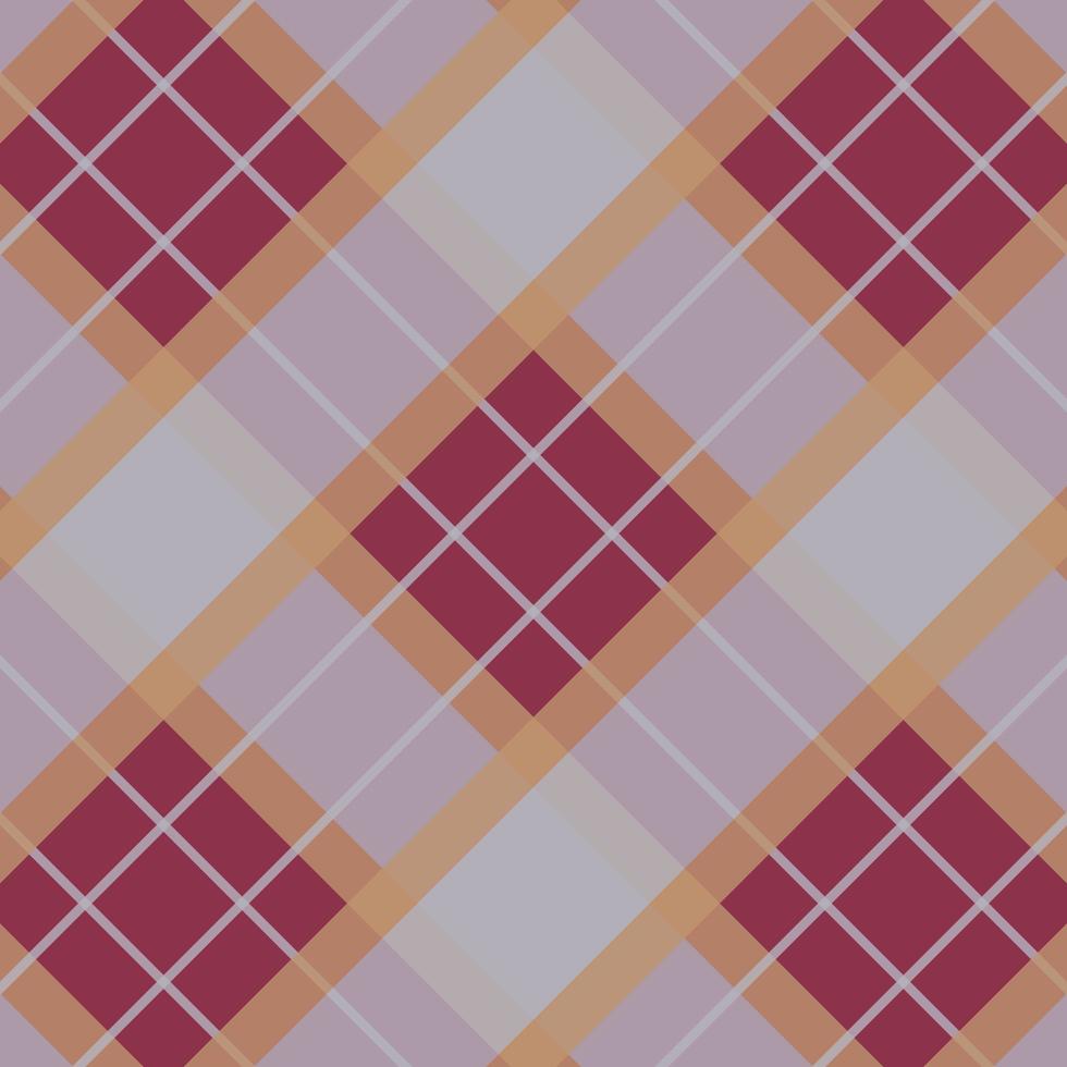 Tartan plaid pattern background. Fabric texture. Vector. vector