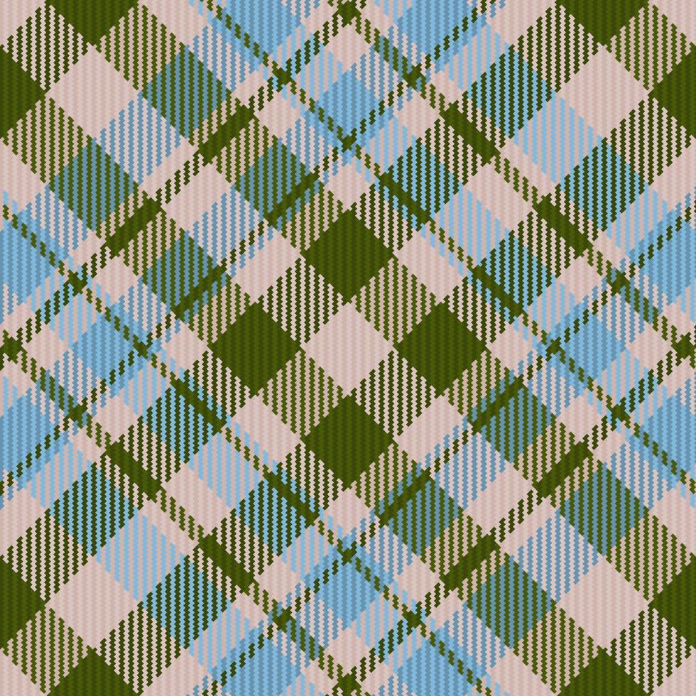 Tartan plaid pattern background. Fabric texture. Vector. vector