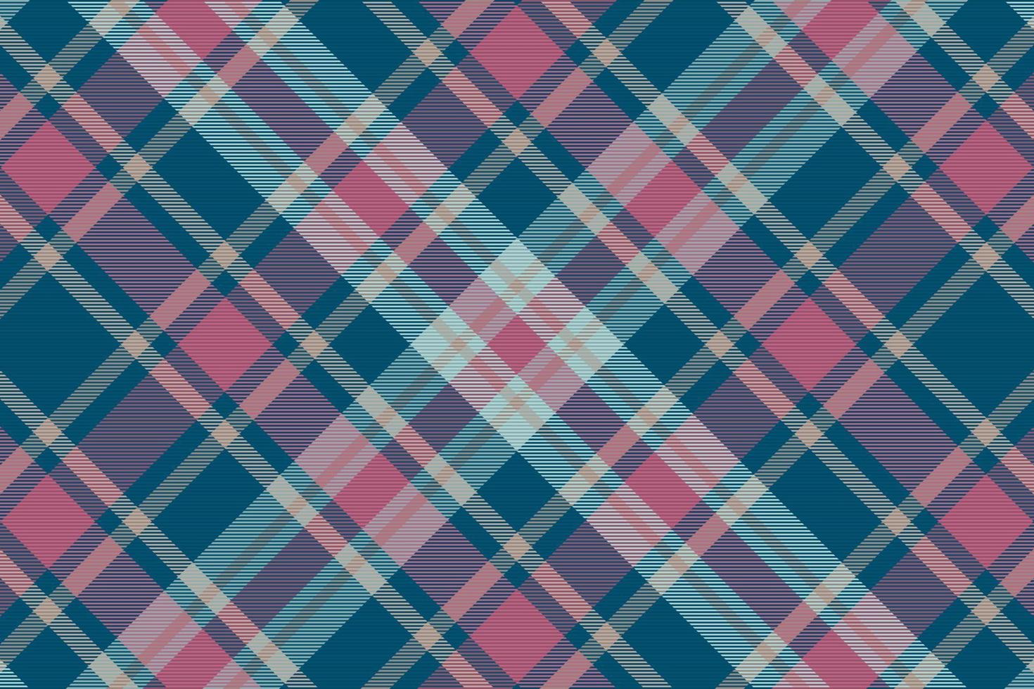 Tartan plaid pattern background. Textile texture. Vector. vector