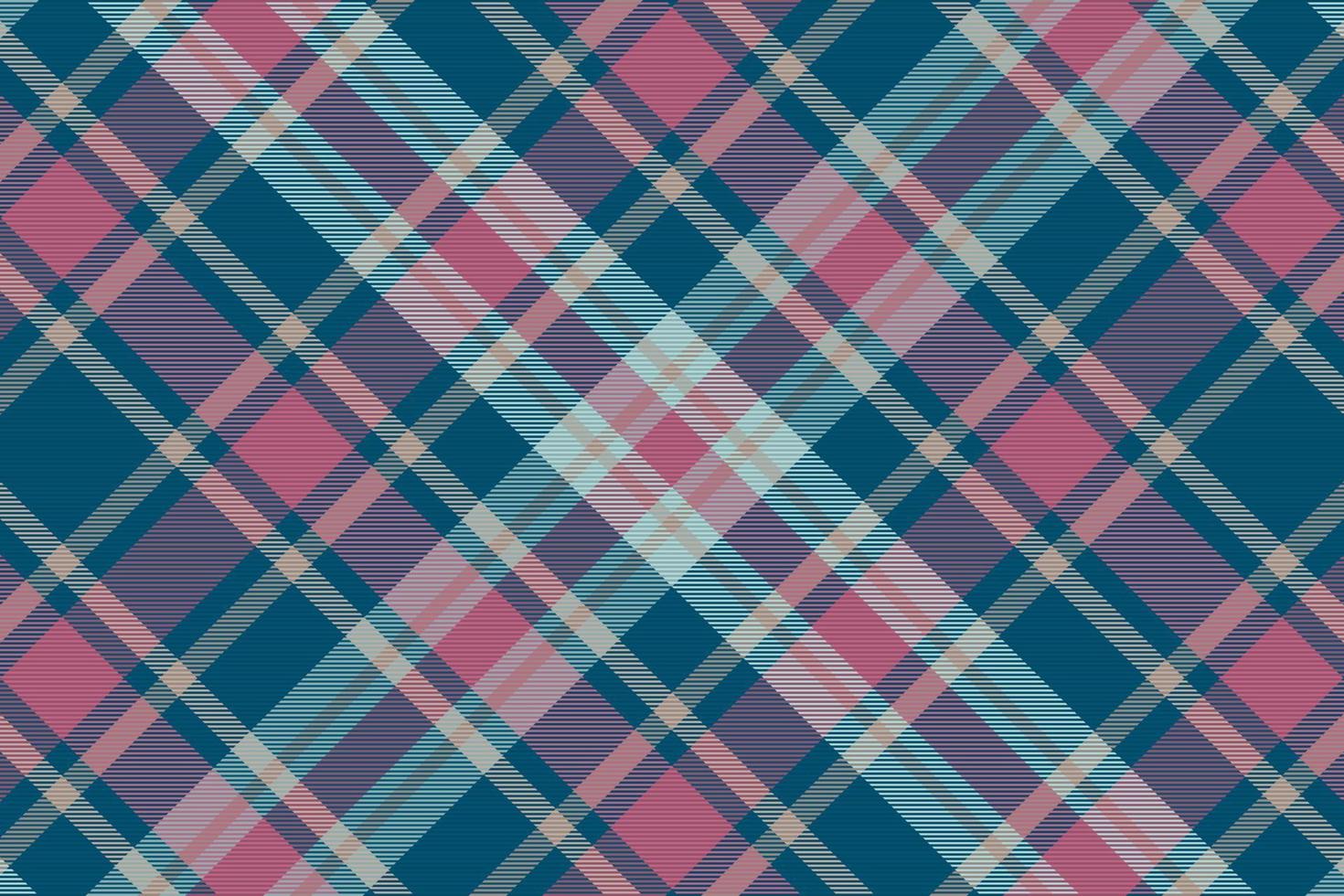 Tartan plaid pattern background. Textile texture. Vector. vector