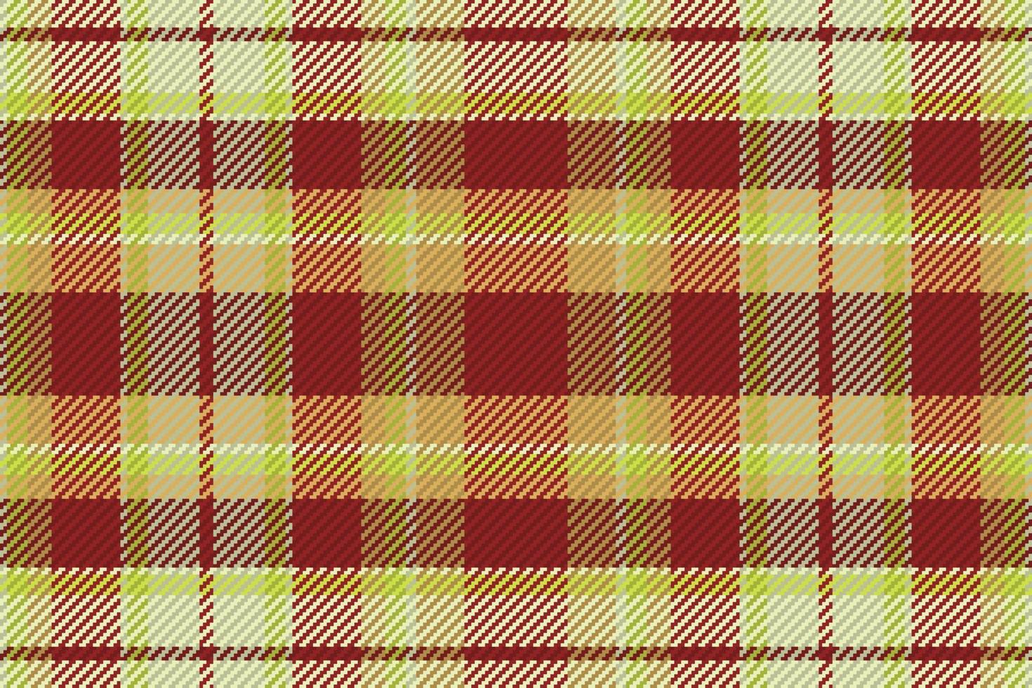 Seamless christmas tartan plaid pattern background. vector
