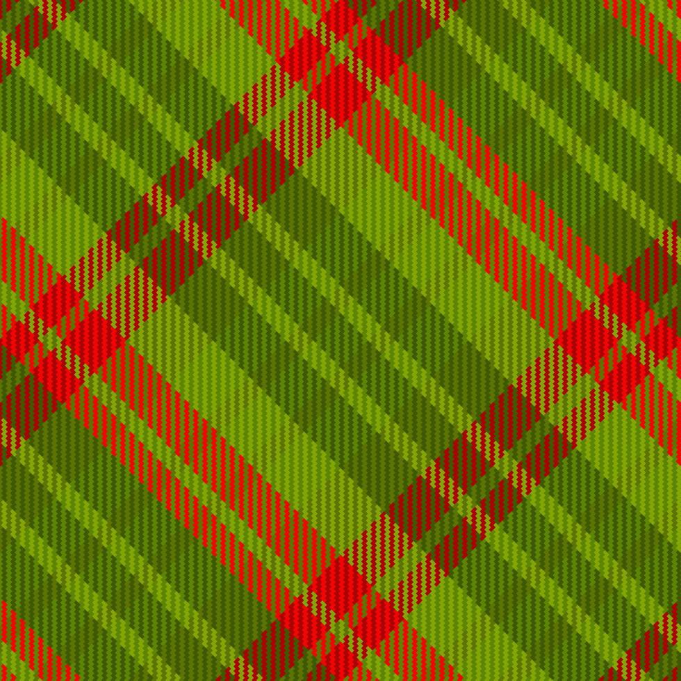 Tartan plaid pattern background. Fabric texture. Vector. vector
