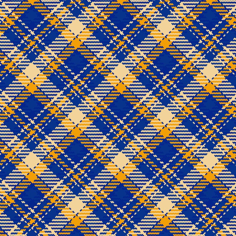 Tartan plaid pattern background. Fabric texture. Vector. vector