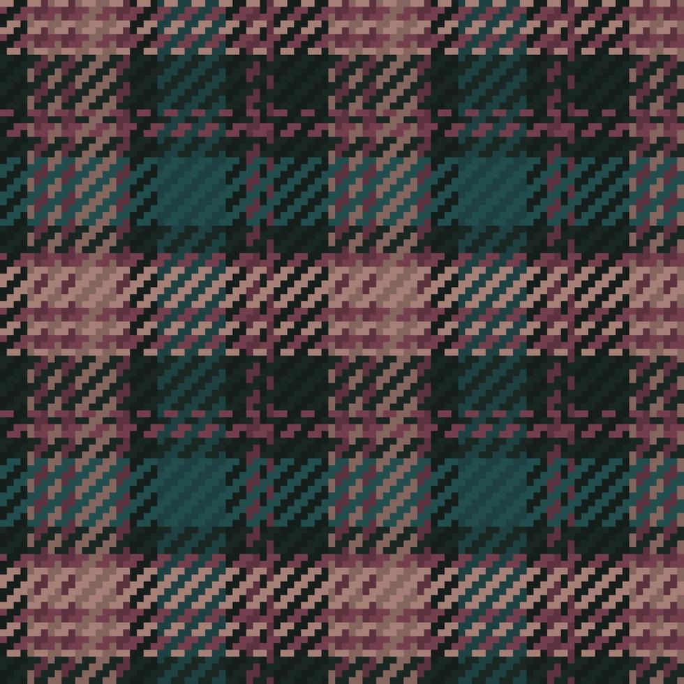 Tartan plaid pattern background. Fabric texture. Vector. vector