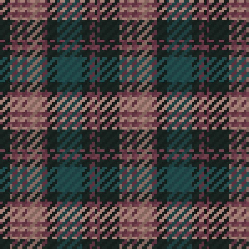 Tartan plaid pattern background. Fabric texture. Vector. vector