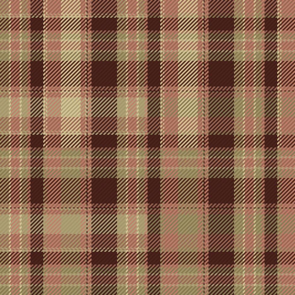 Tartan plaid pattern background. Fabric texture. Vector. vector