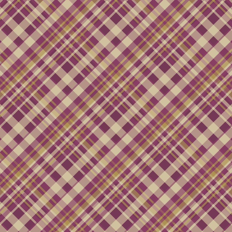 Tartan plaid pattern background. Textile texture. Vector. vector