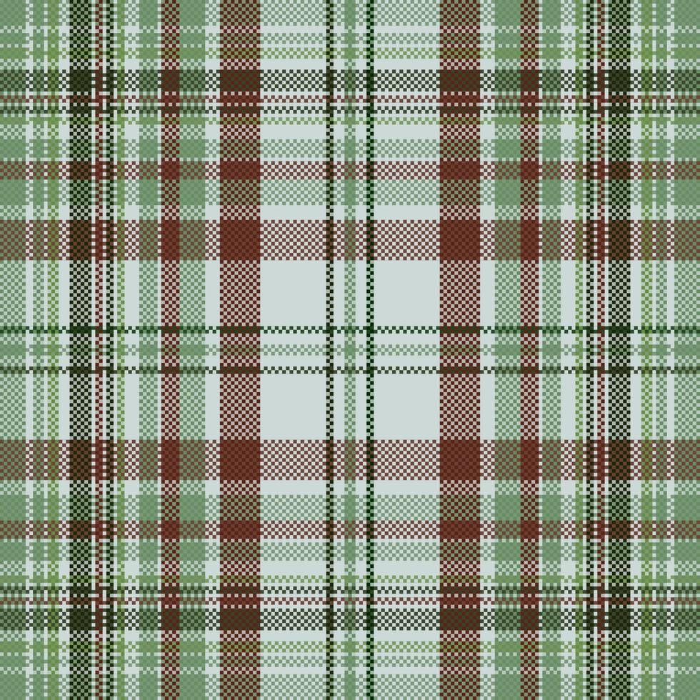 Tartan plaid pattern background. Fabric texture. Vector. vector