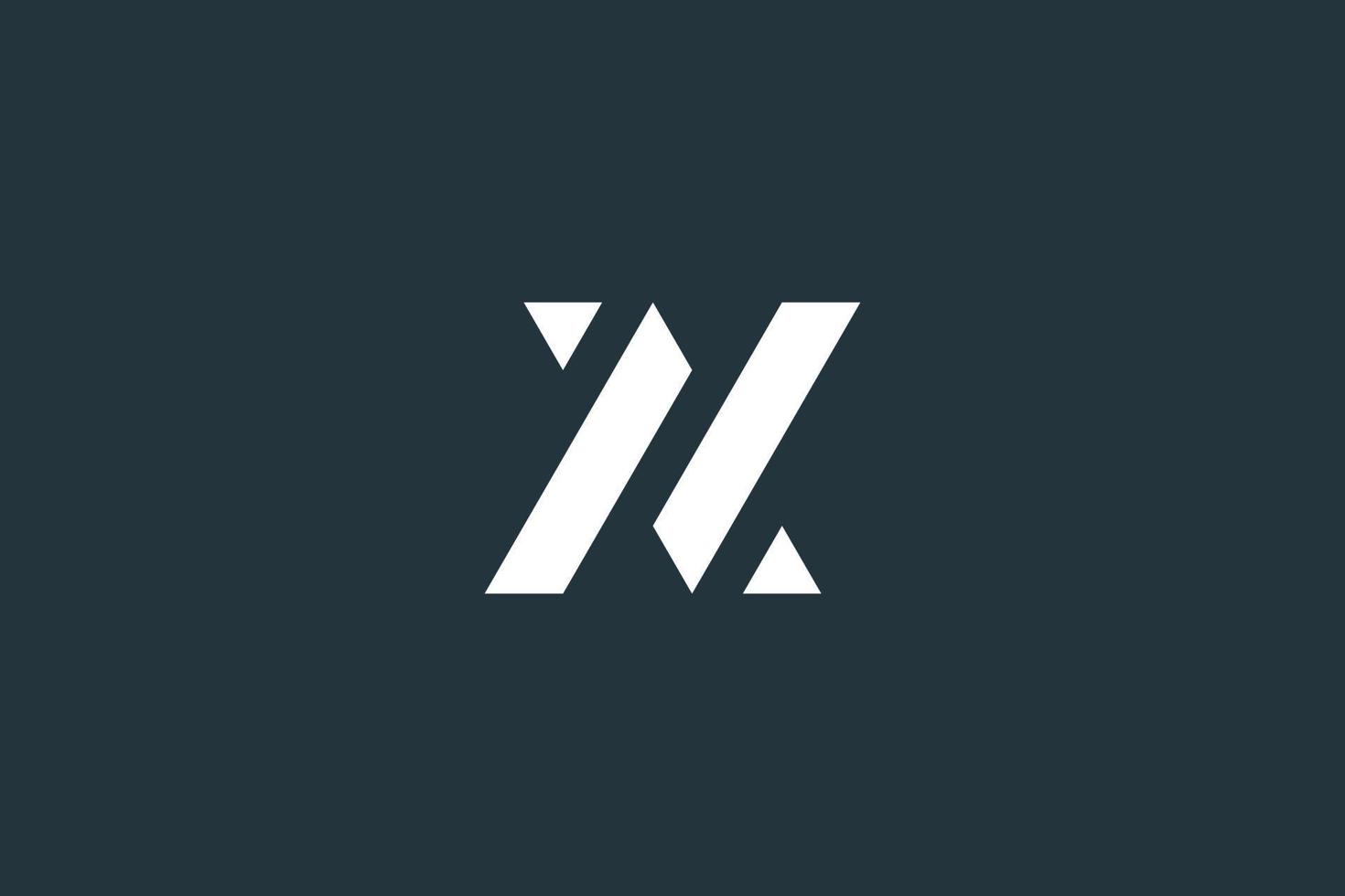 Simple Letter AV or VA Logo Design Vector Template