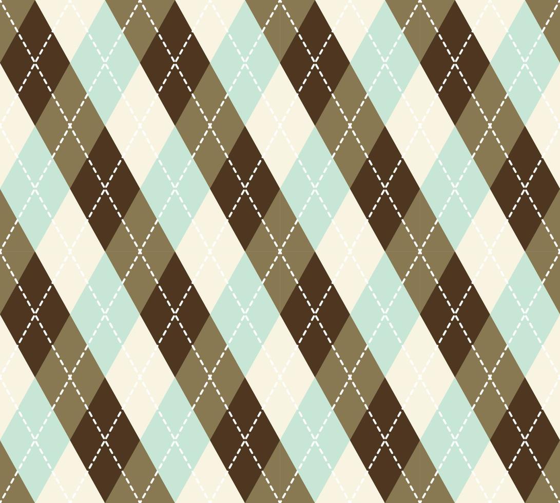 Argyle Pattern vector ,Fabric texture background