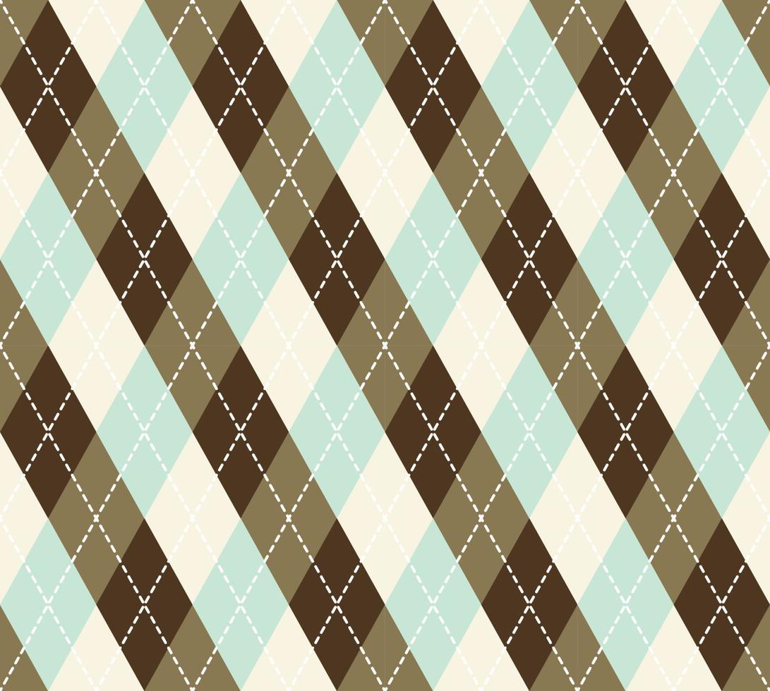 Argyle Pattern vector ,Fabric texture background