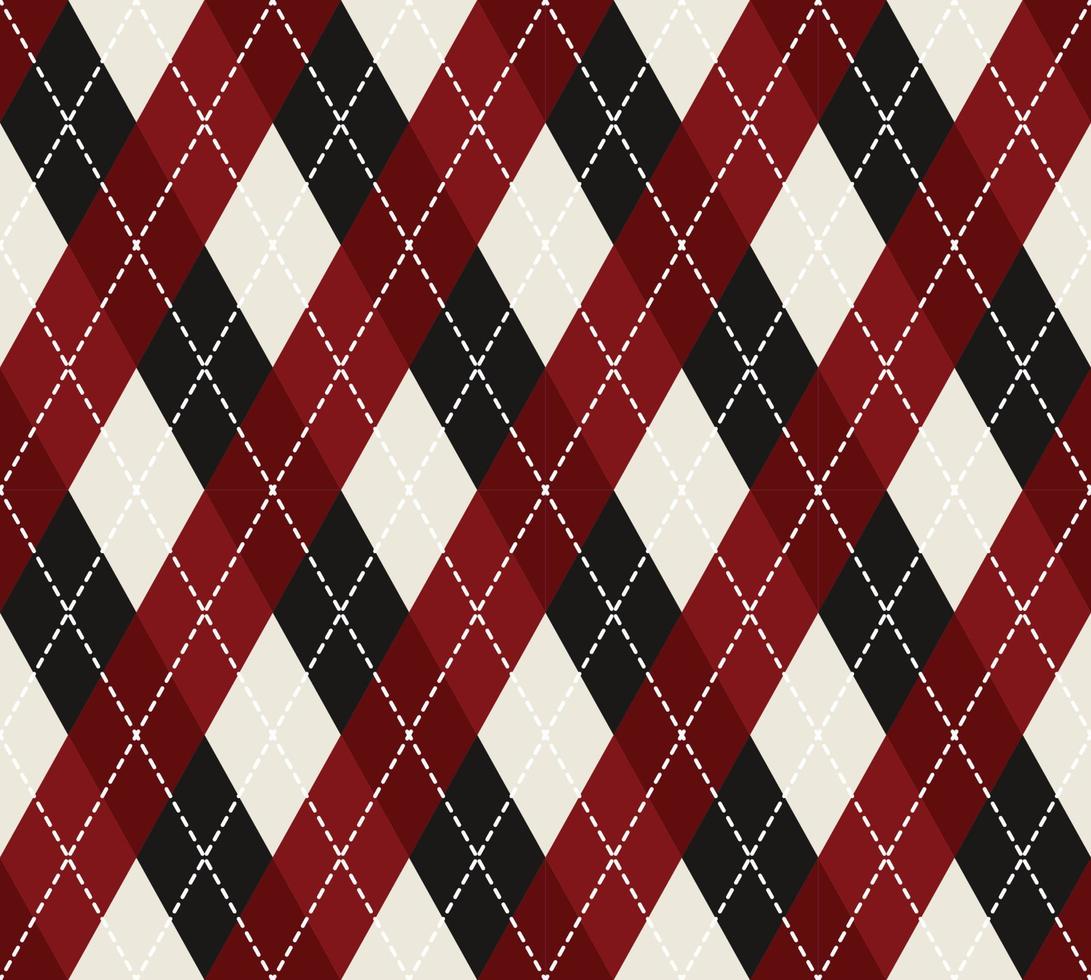 Argyle Pattern vector ,Fabric texture background