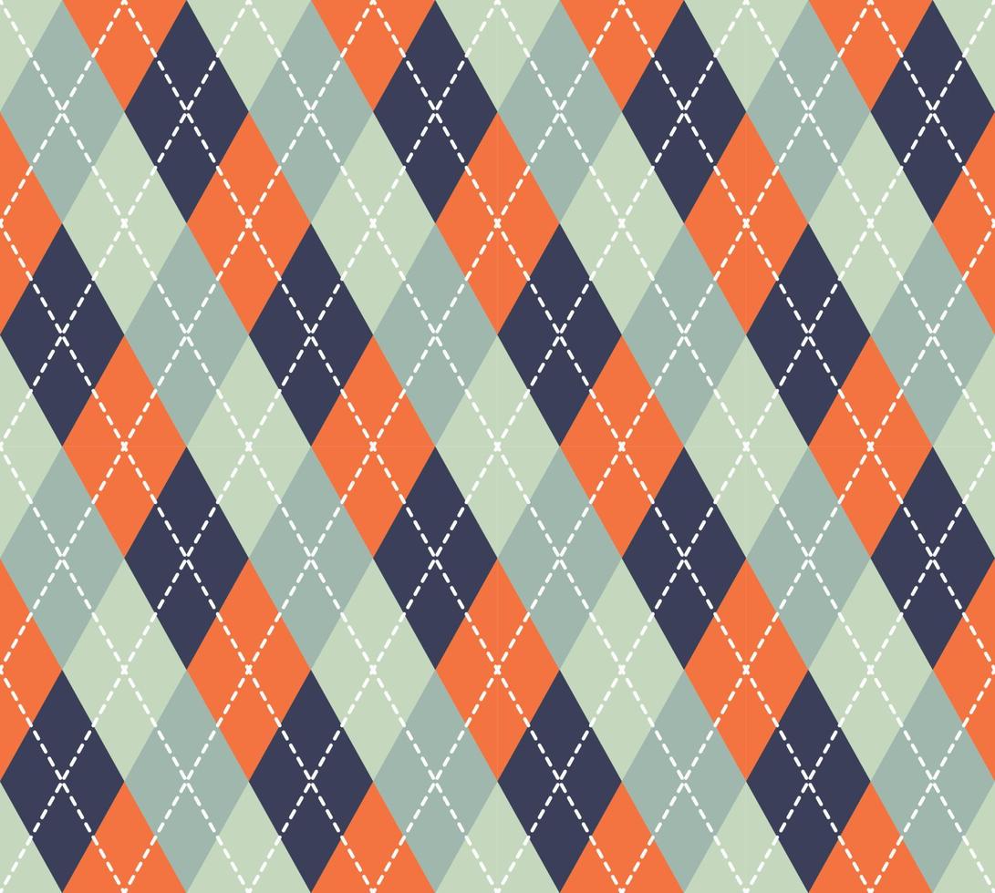 Argyle Pattern vector ,Fabric texture background