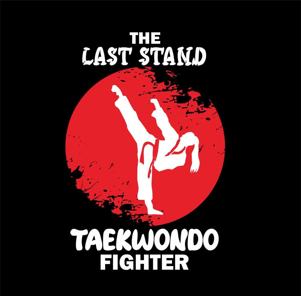 taekwondo logo vector