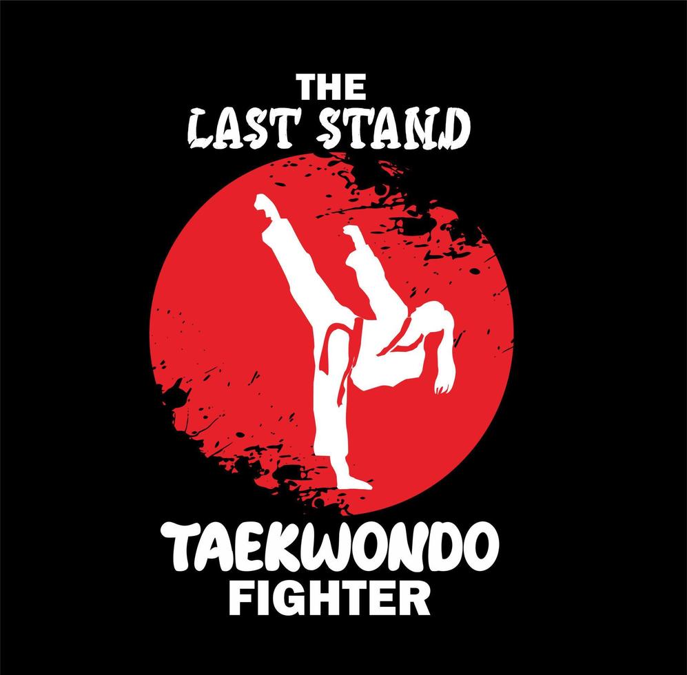 vector de logotipo de taekwondo