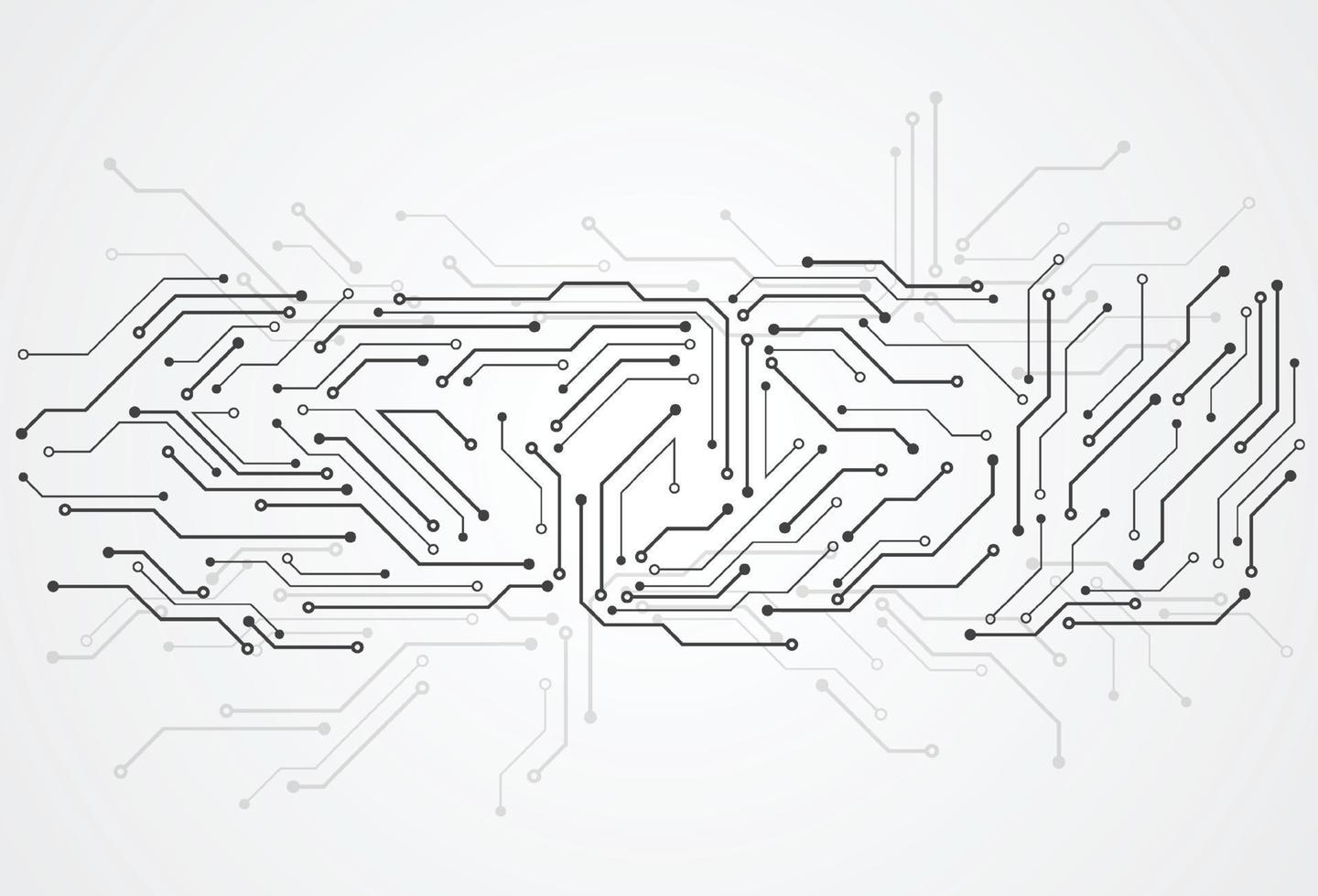 Abstract digital background with technology circuit board texture. Electronic motherboard illustration. Communication and engineering concept. Vector illustration