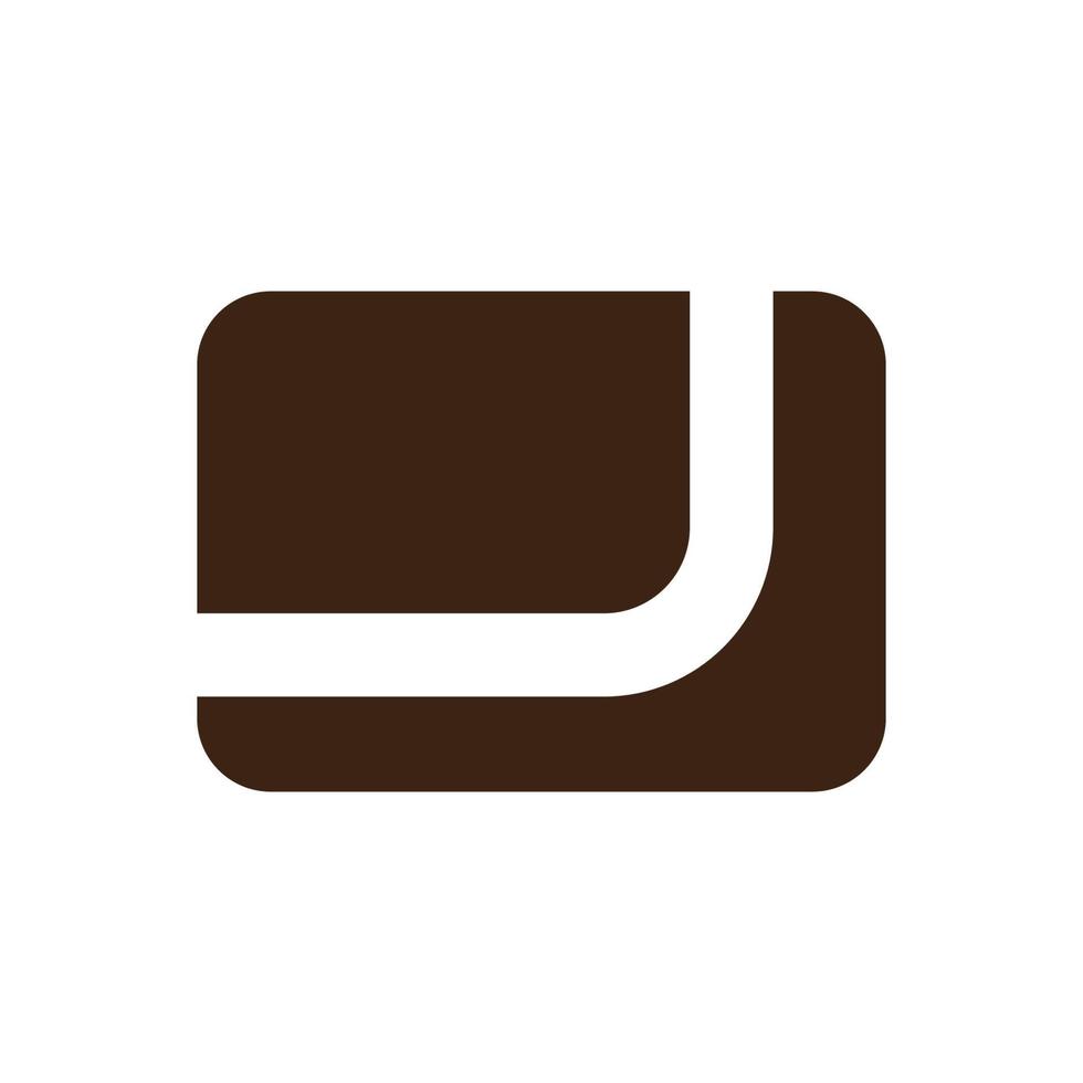 wallet logo design icon vector