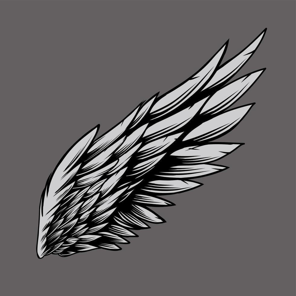 Angel Wings Tattoo Stock Illustrations  9715 Angel Wings Tattoo Stock  Illustrations Vectors  Clipart  Dreamstime