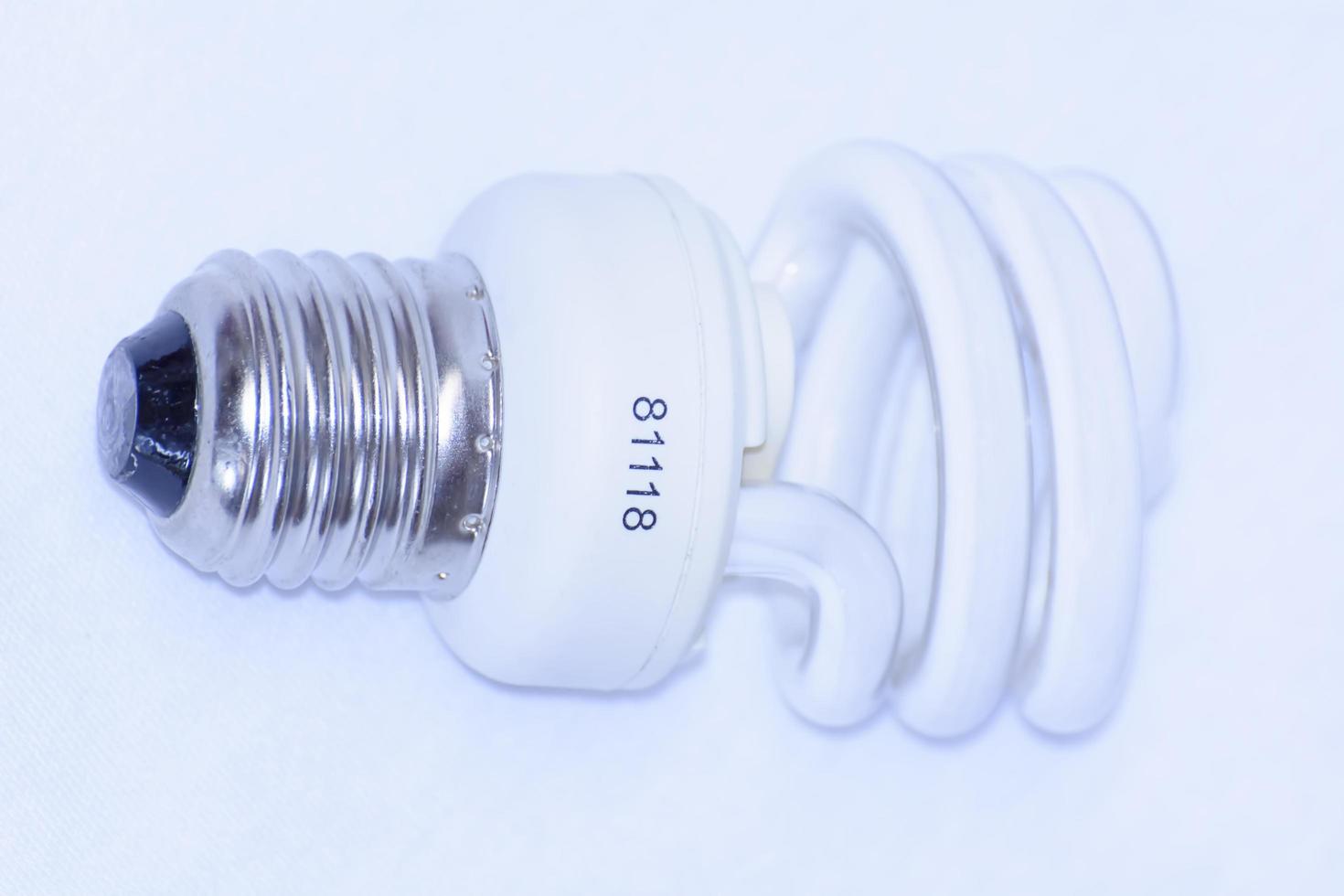 Energy saving light bulb photo