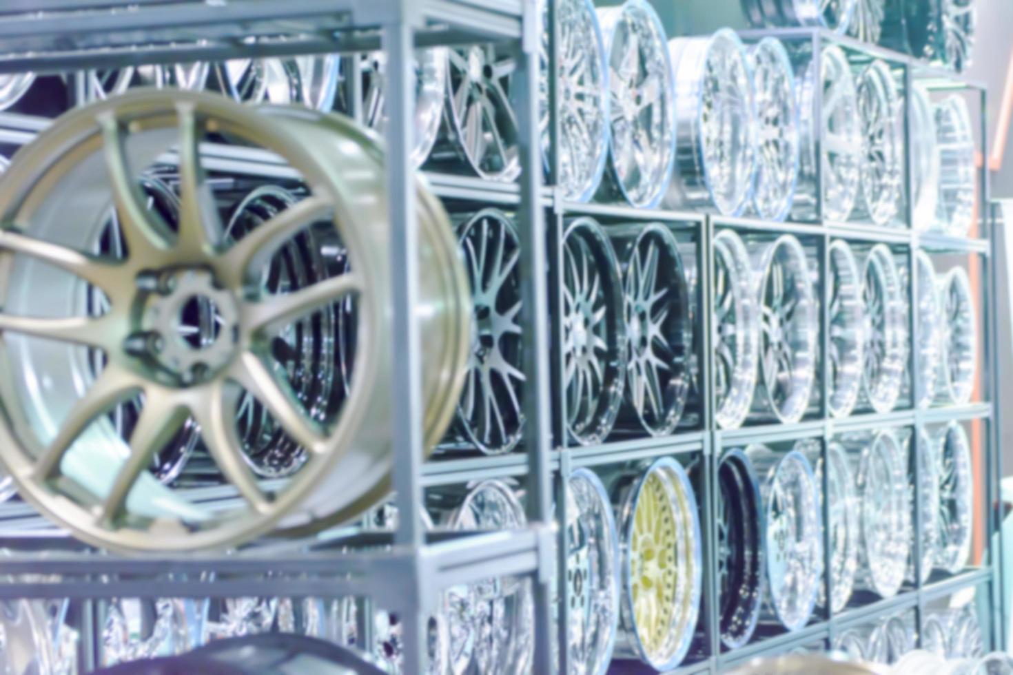 Magnesium alloy wheel photo