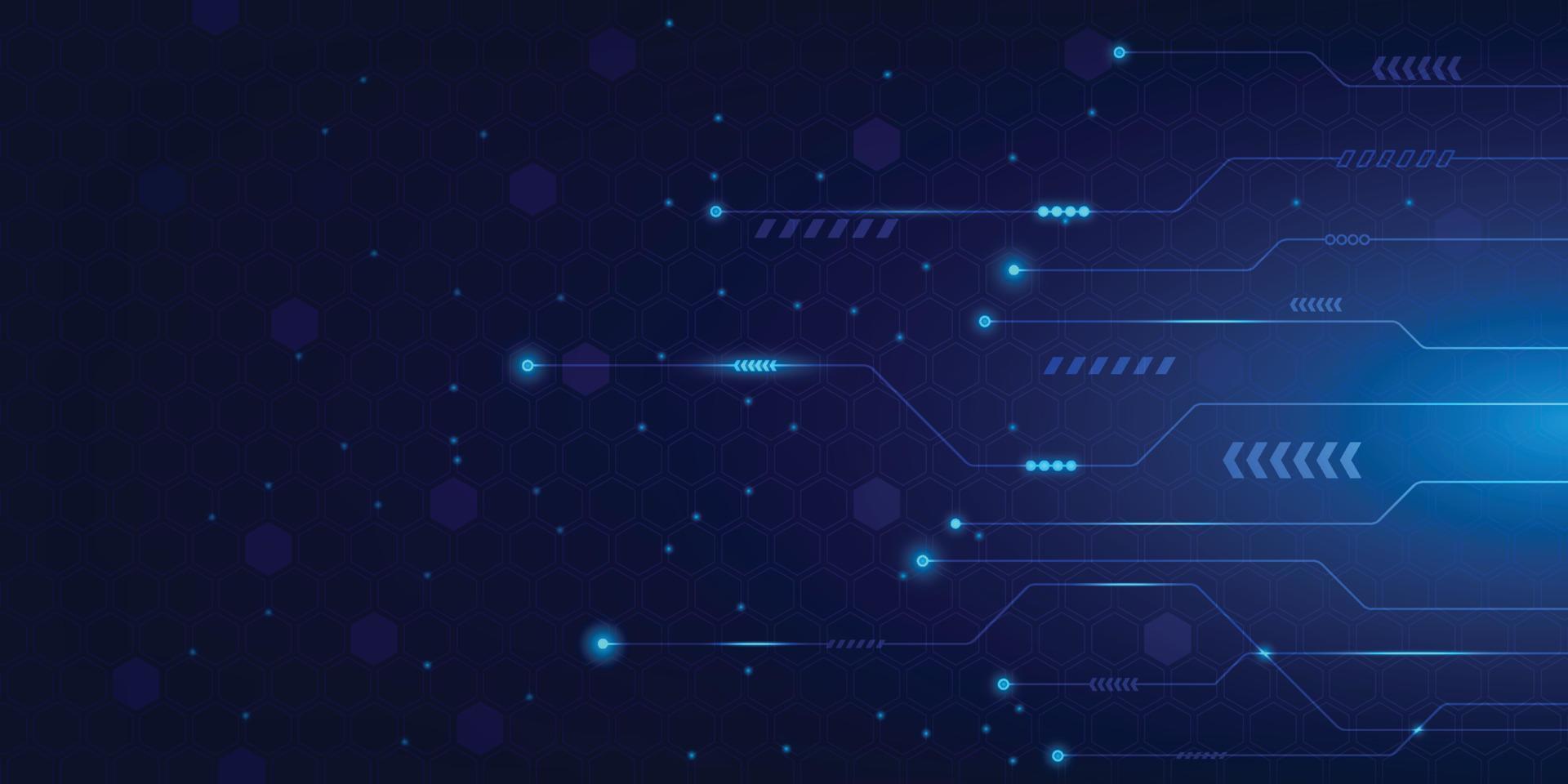 Vector abstract background with technology electronic motherboard illustration.
