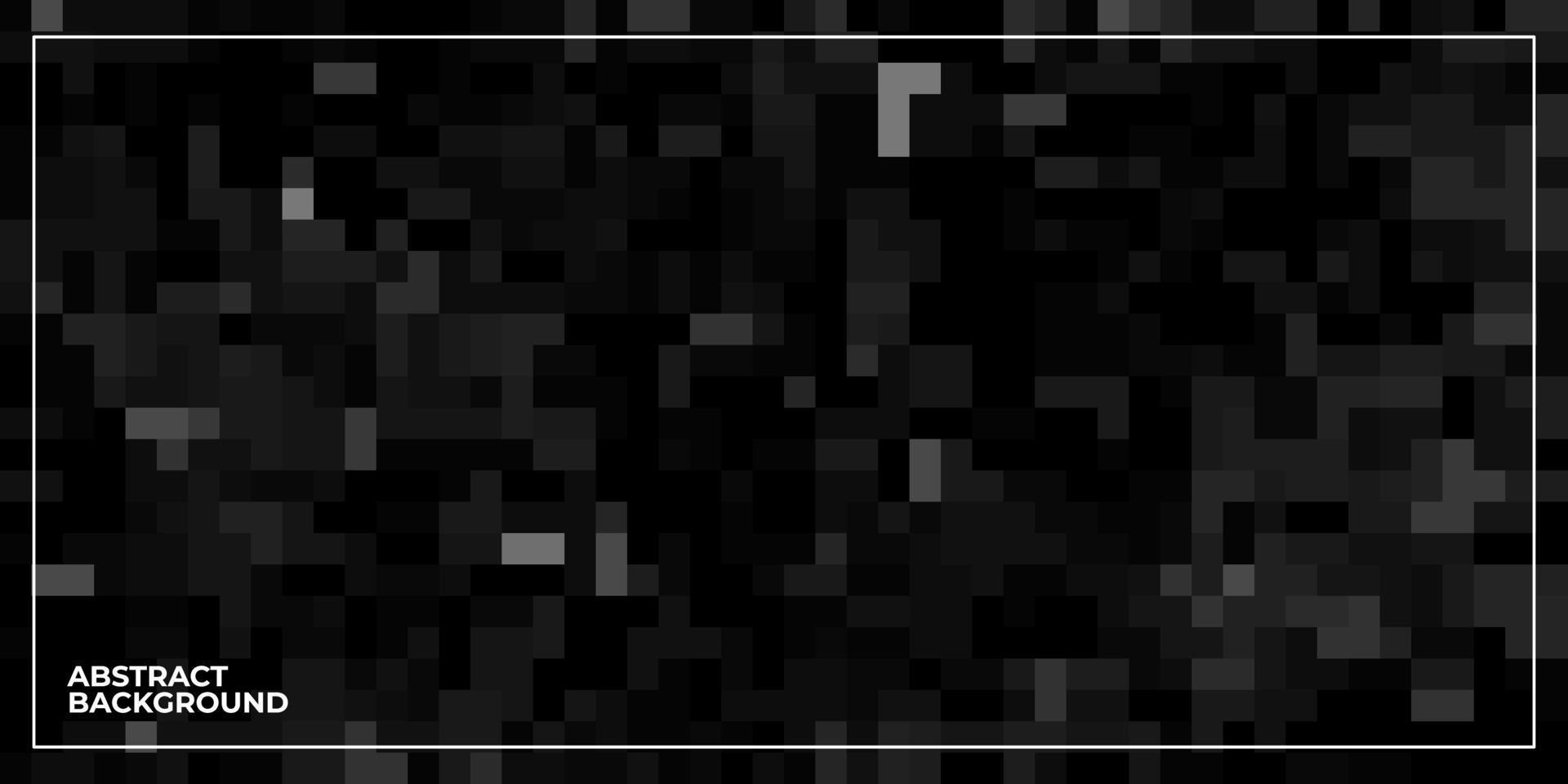 abstract geometric pixel square tiled mosaic background vector